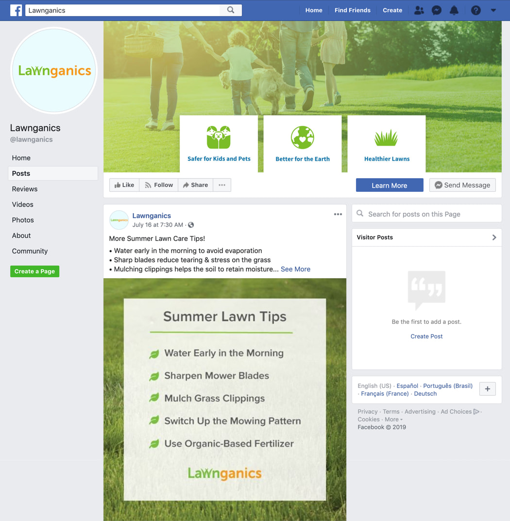 Lawnganics - Social