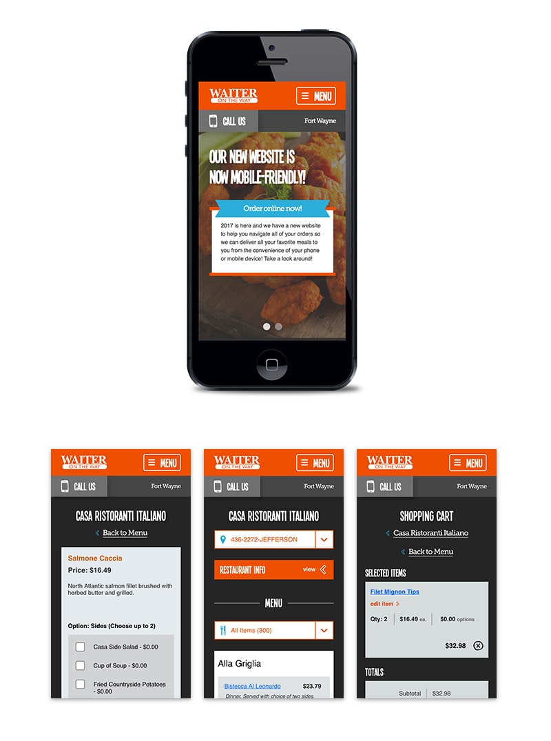 Convenient Mobile Ordering Convenient Mobile Ordering