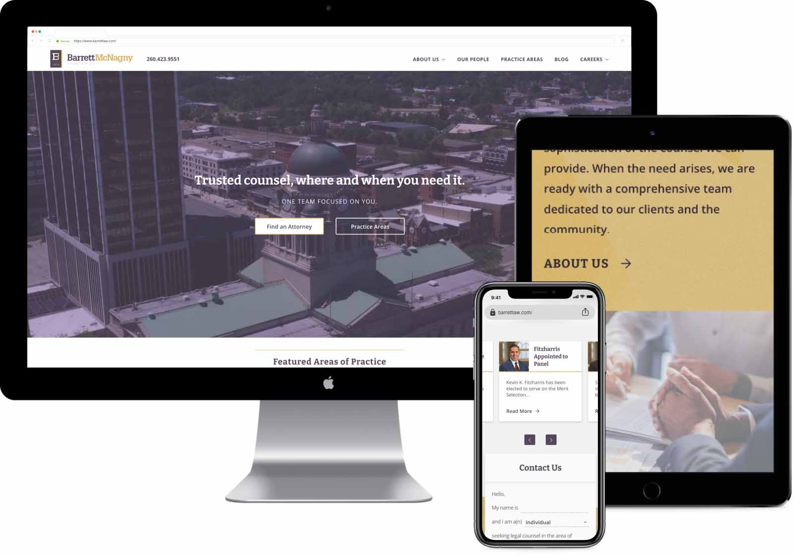 Barrett McNagny - Responsive Website Development