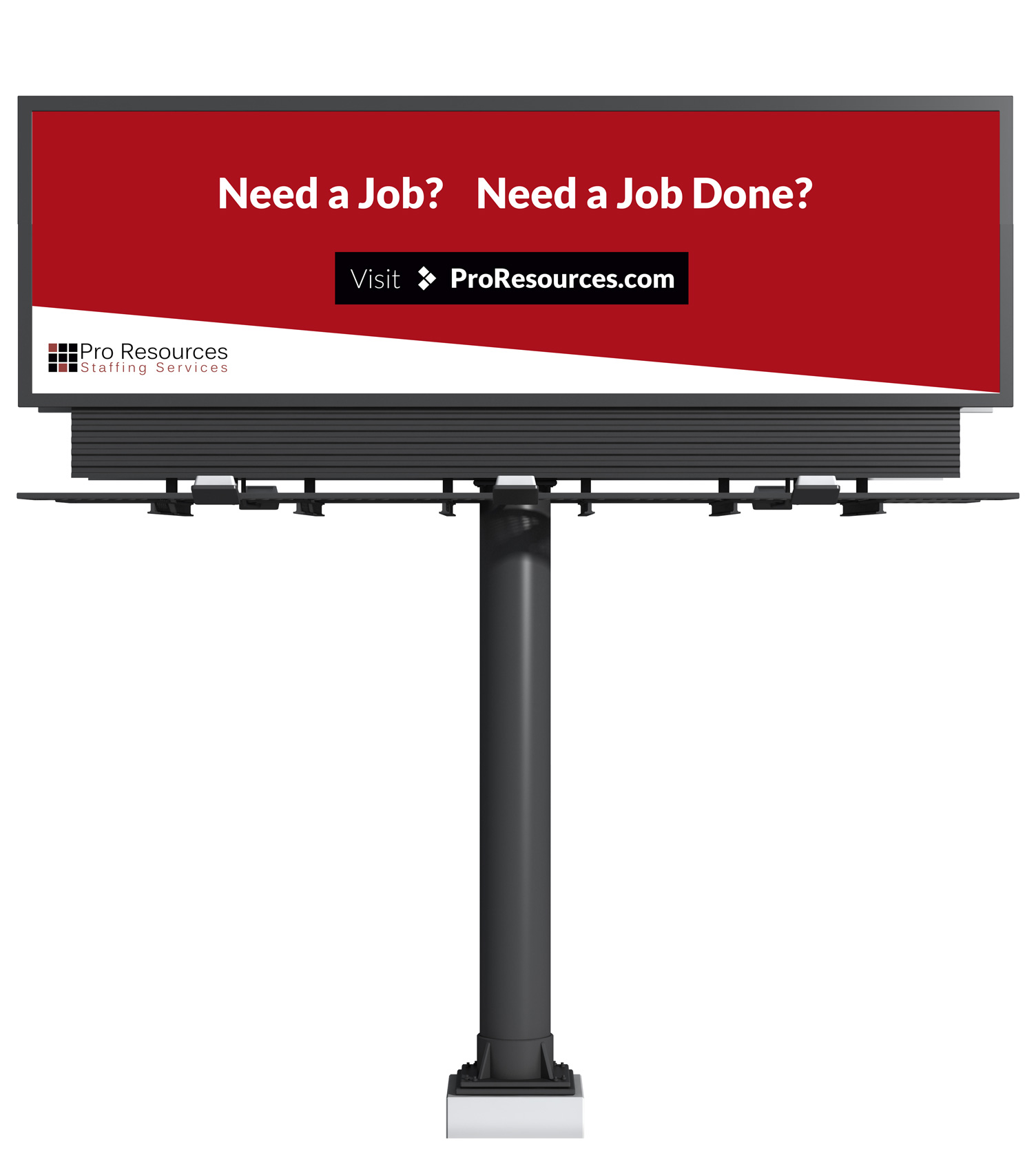 Pro Resources - Billboard design for Indianapolis