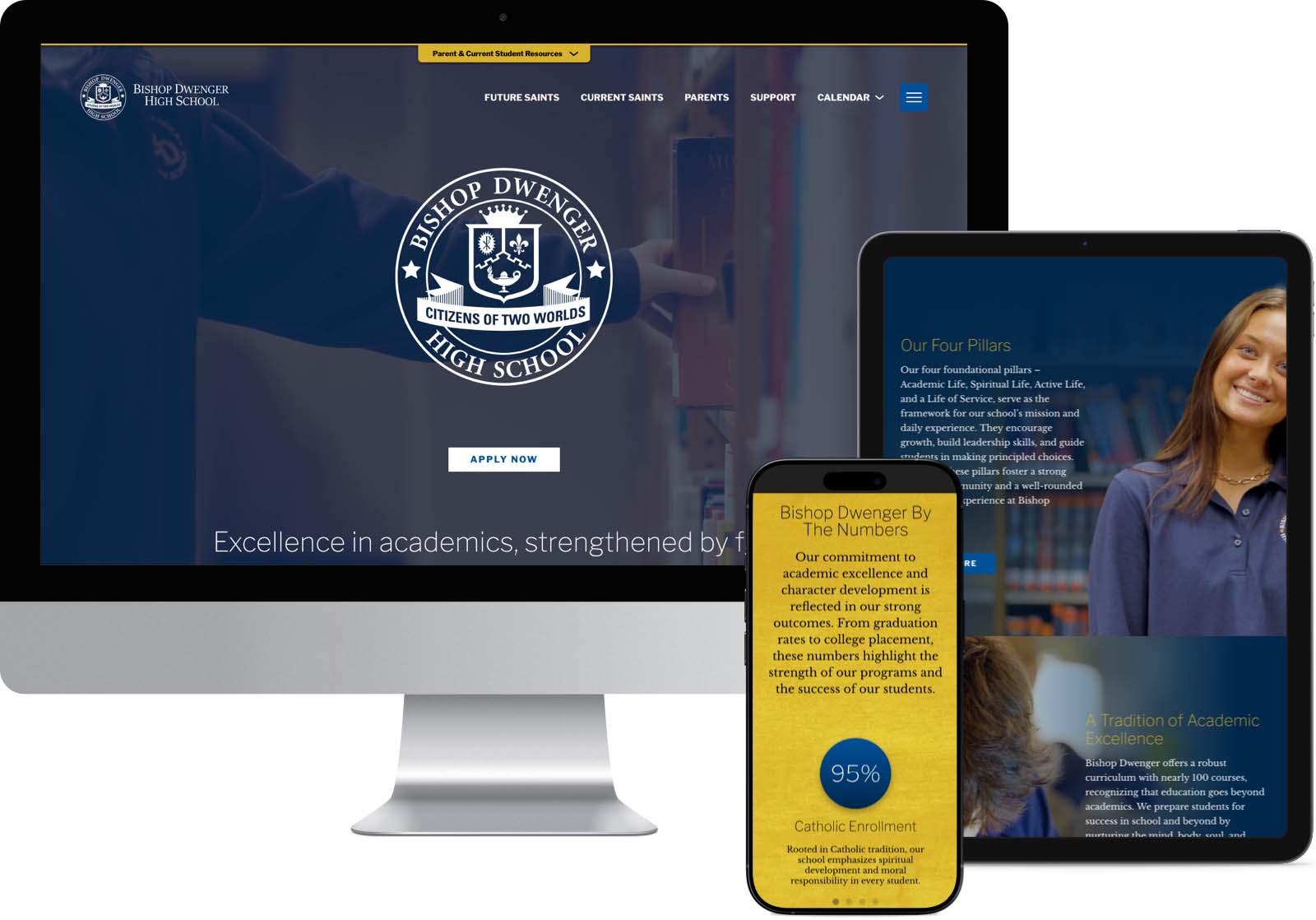 Bishop Dwenger - Website