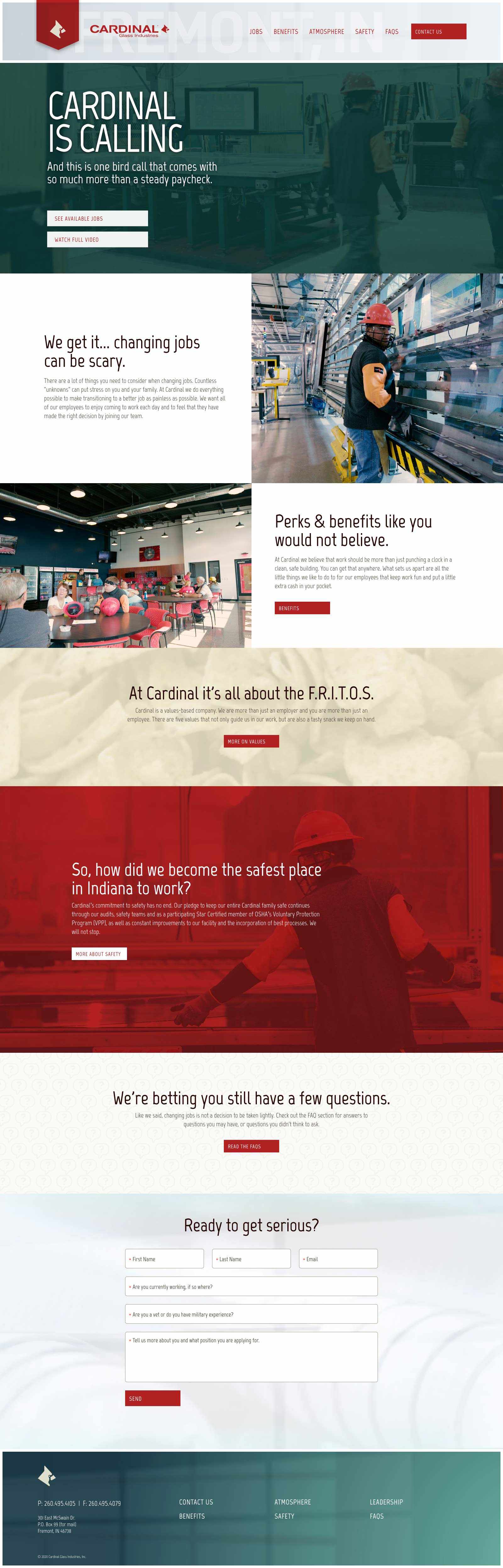 Cardinal I.G. - Web Design