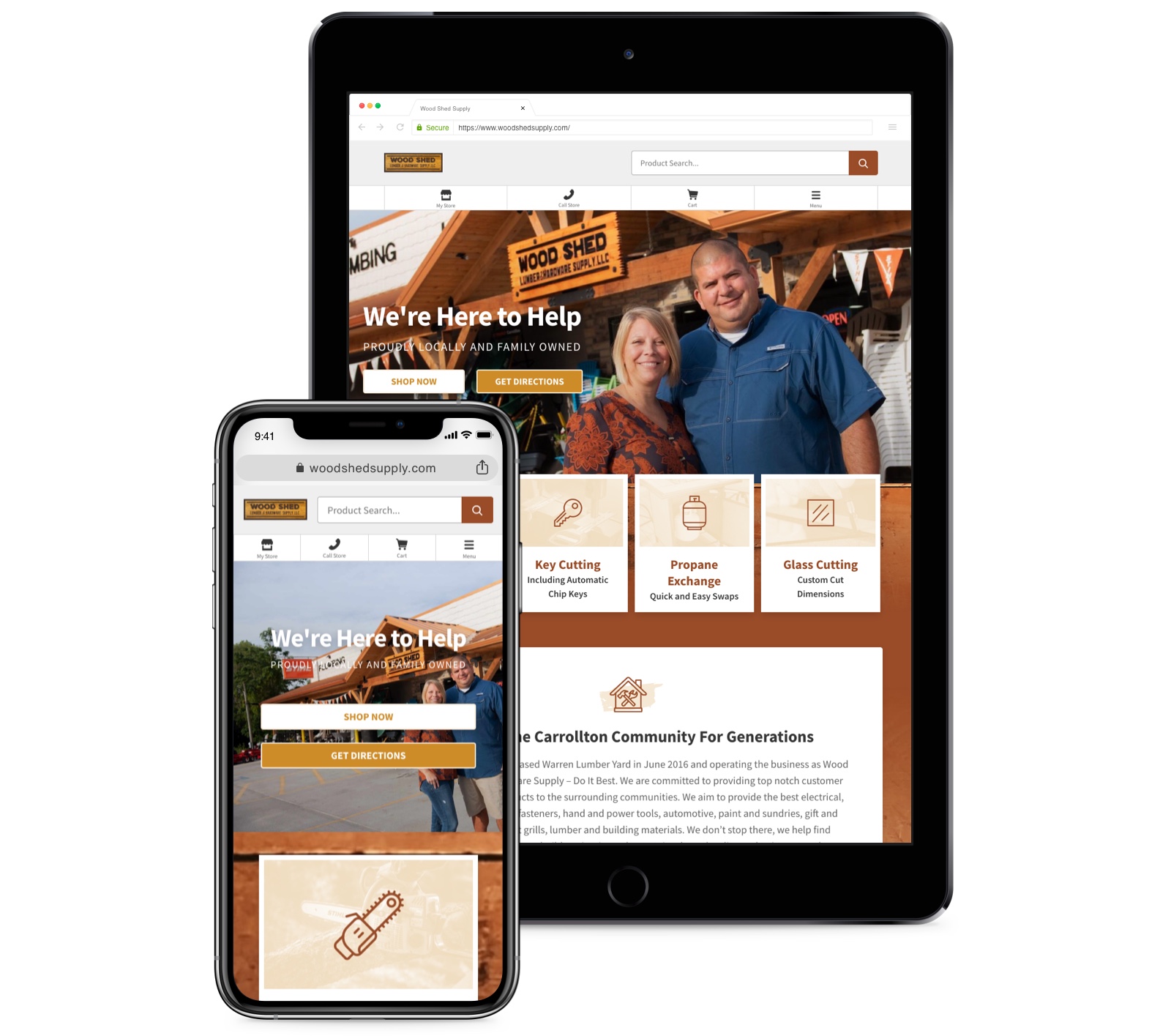 Each Site with Responsive Mobile Device Compatibility Each Site with Responsive Mobile Device Compatibility
