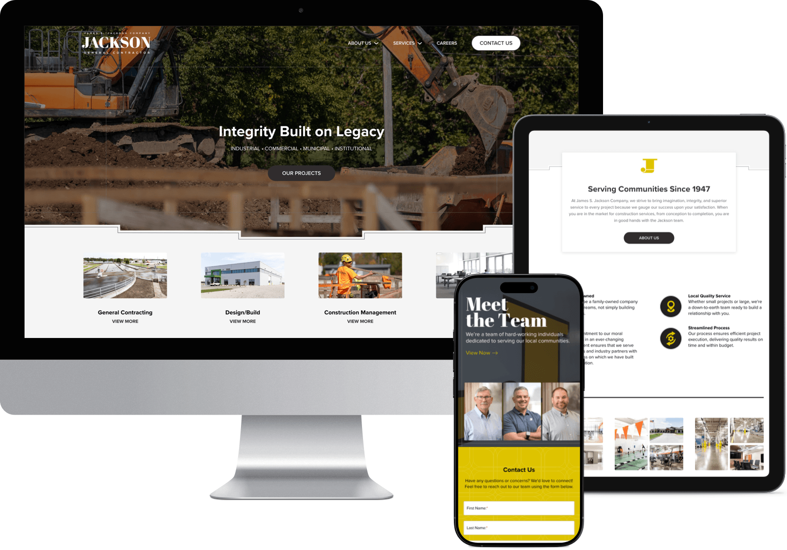 Website Design and Development