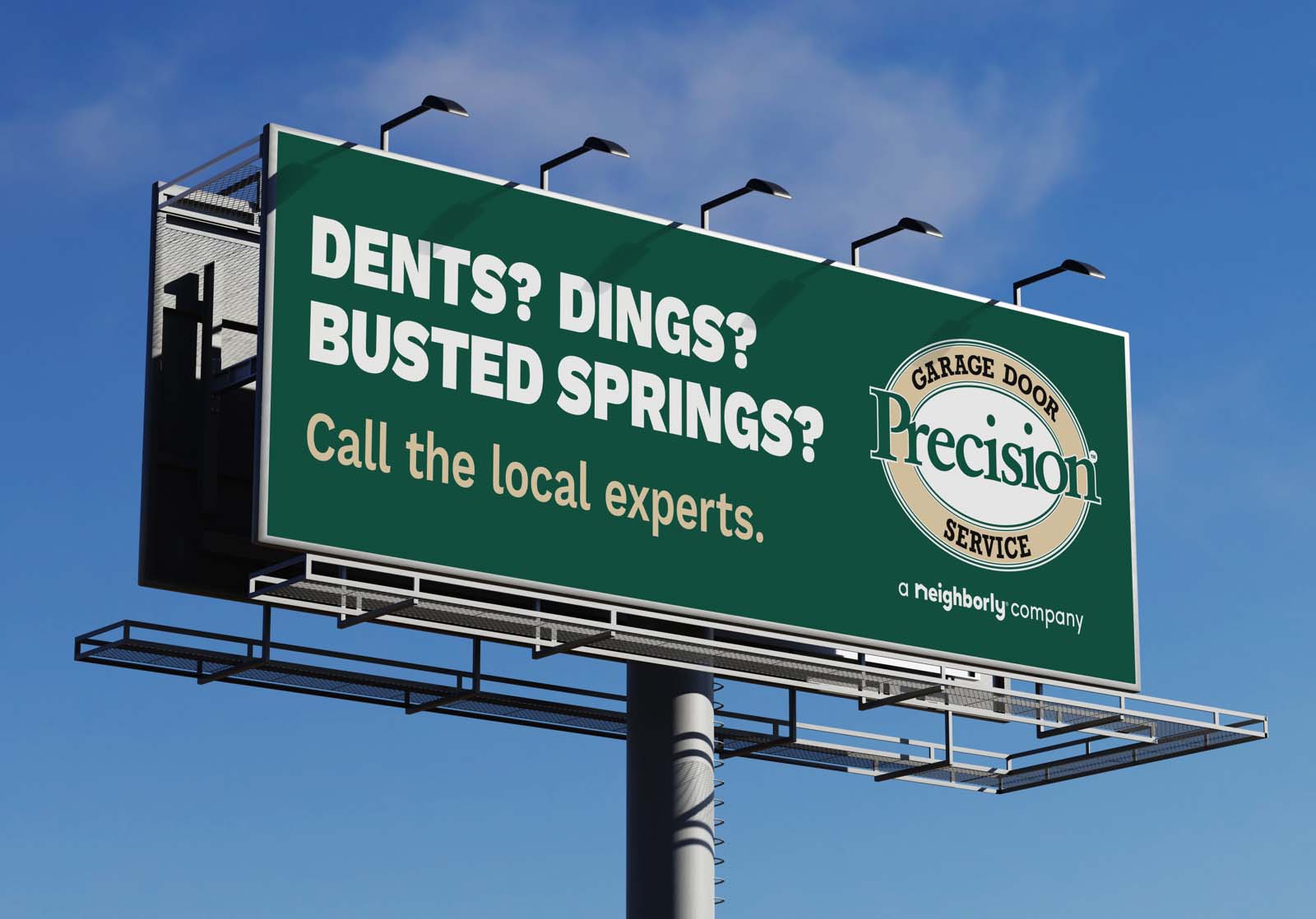 Precision Garage Door - Billboard