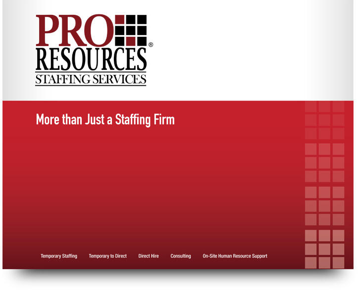 Pro Resources - Print Brochure