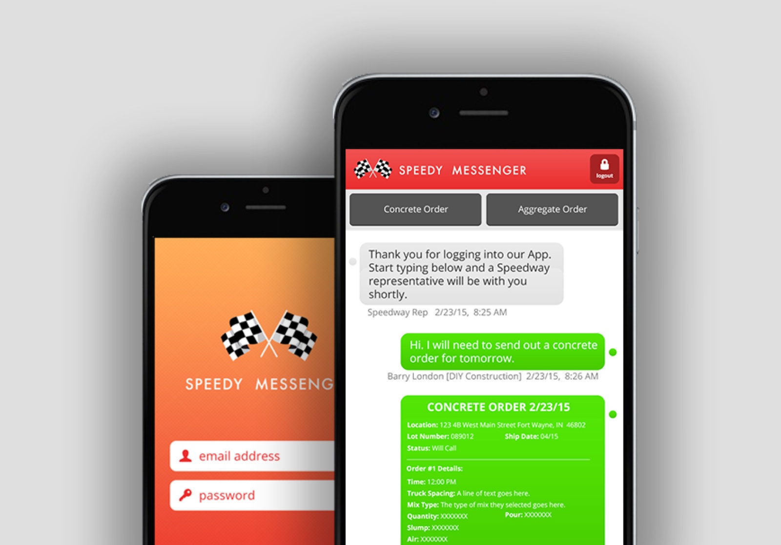 Speedway CP - Custom Web-Based Communication App