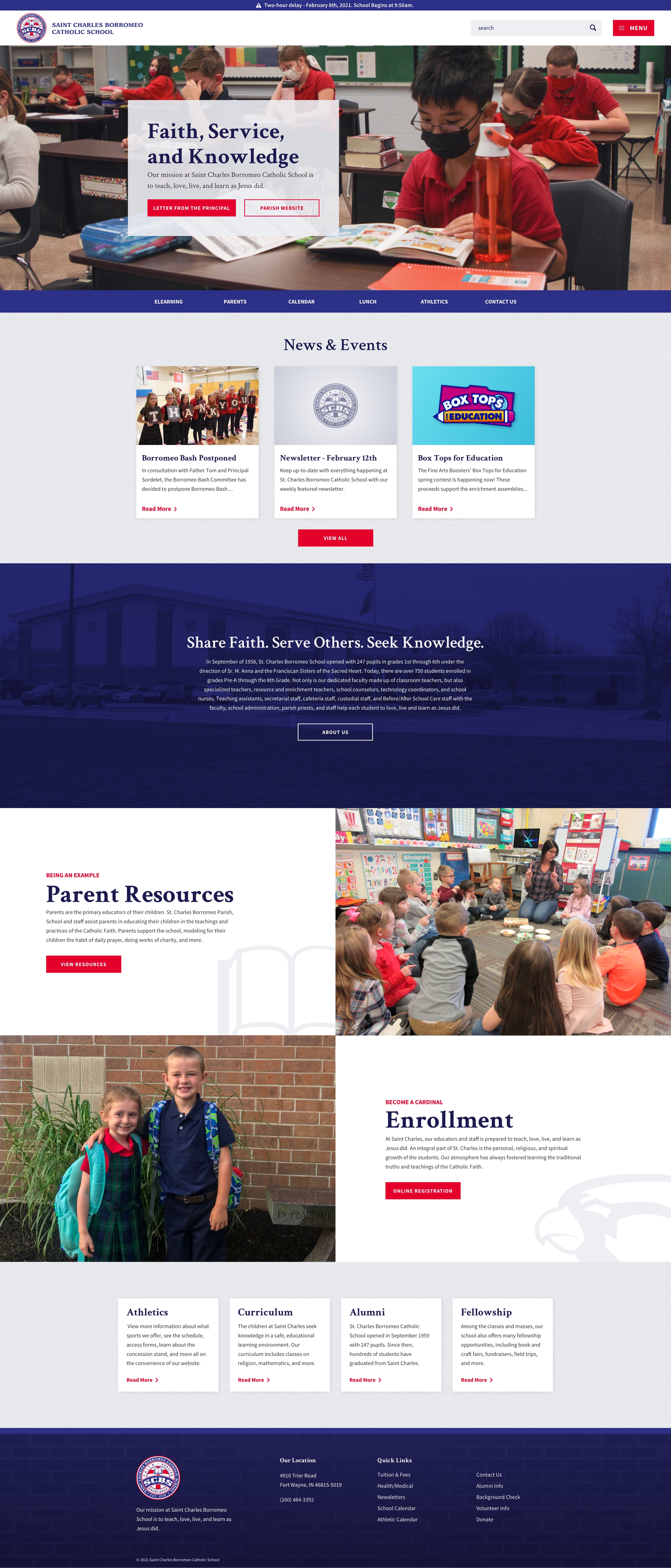 St. Charles - Website Design