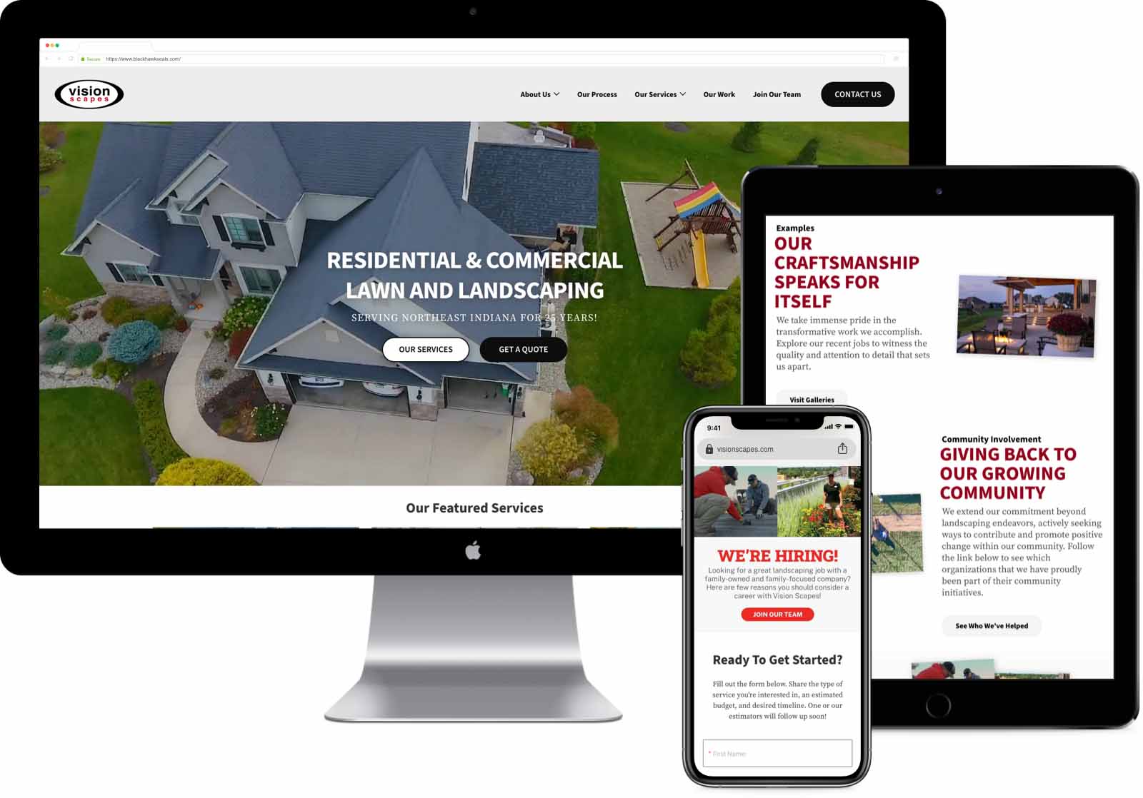 Vision Scapes - Responsive Web Design and Development
