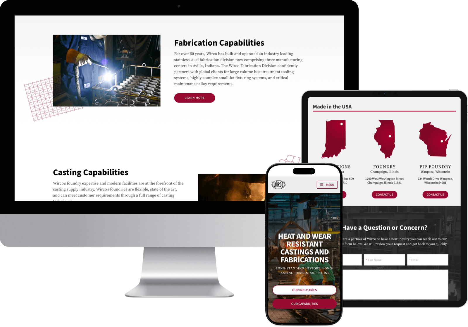 Wirco - Website
