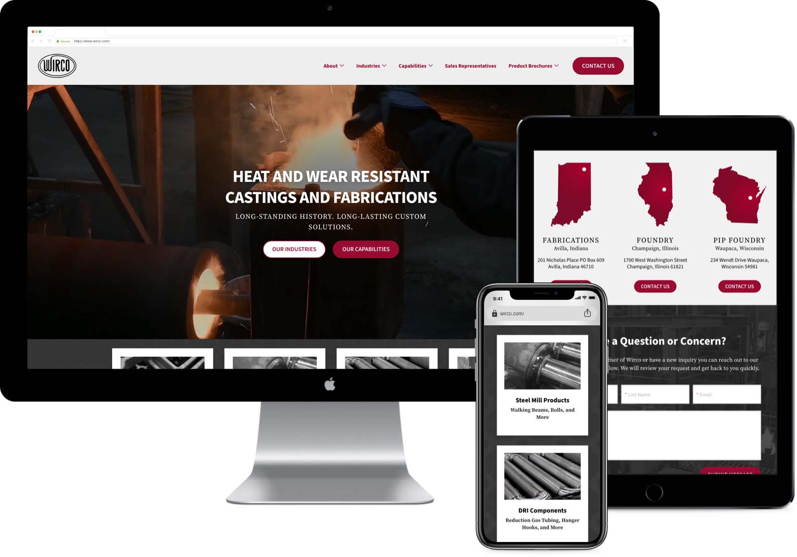 Wirco - Website